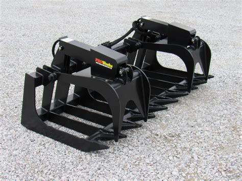 heavy duty skid steer grapple for sale|best skid steer grapple bucket.